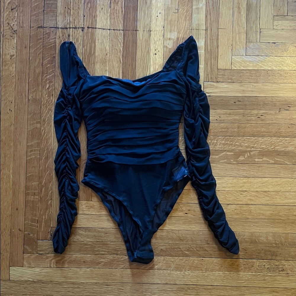 Elegant Black Bodysuit